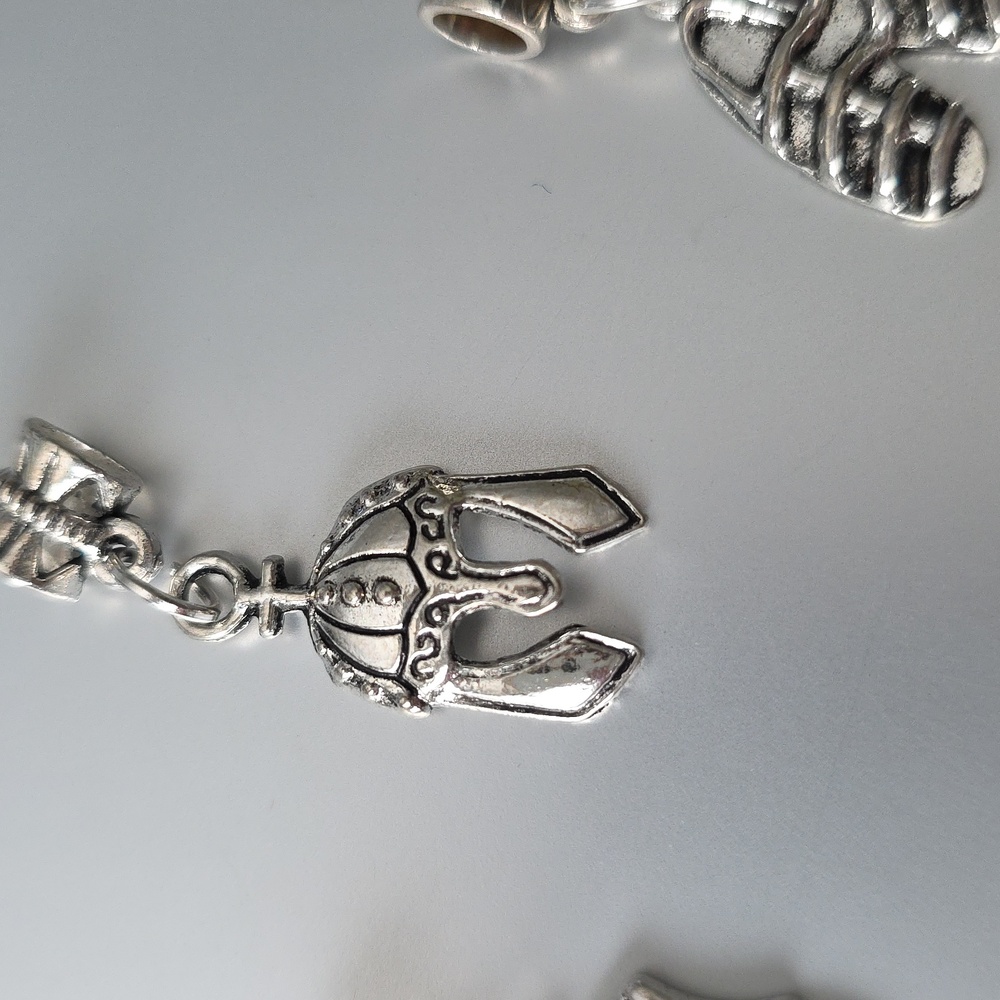 Armor Of GOD CHARMS ZINC ALLOY PANDORA COMPATABLE - Picture 2 of 15